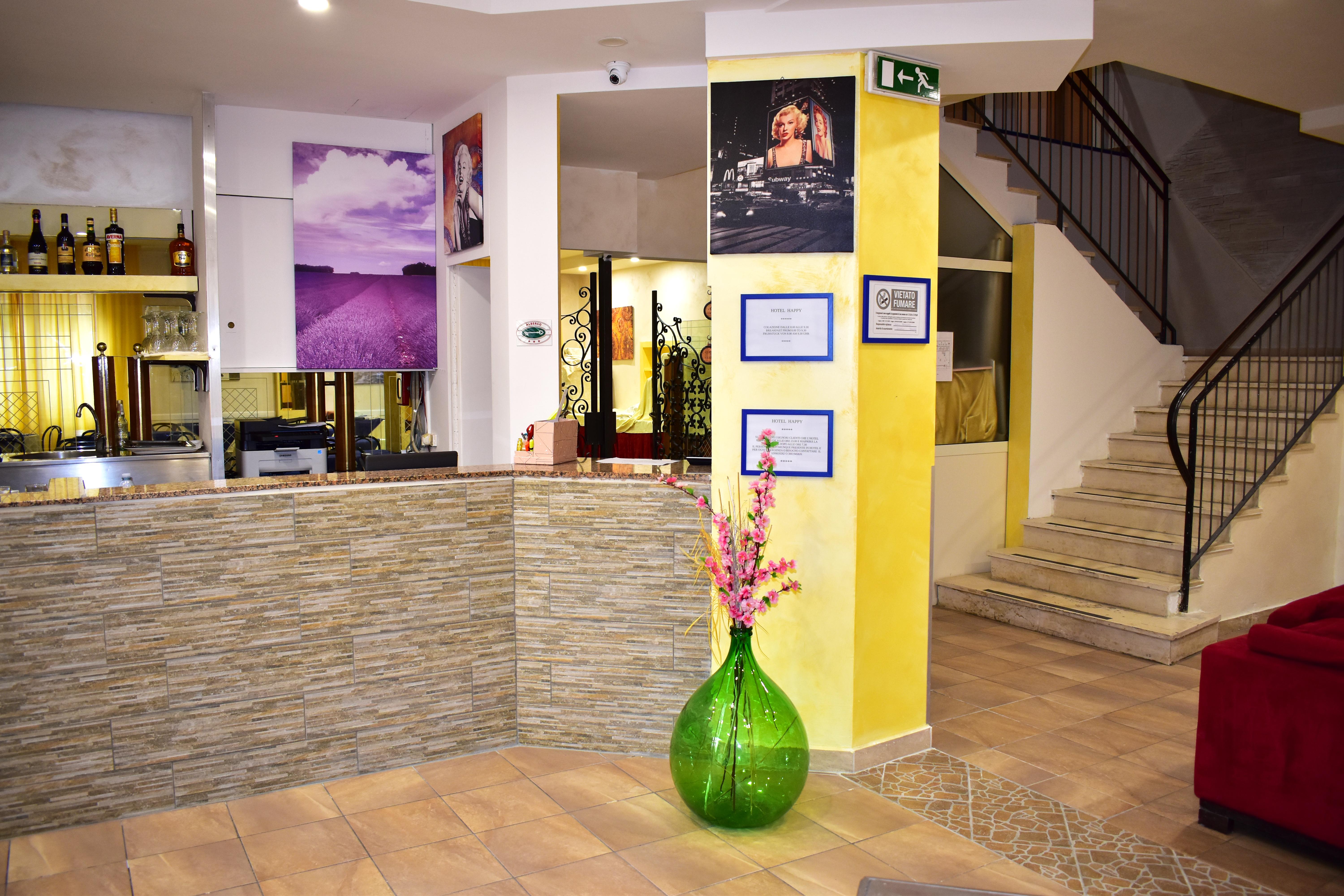 Hotel New Happy Rimini Bagian luar foto