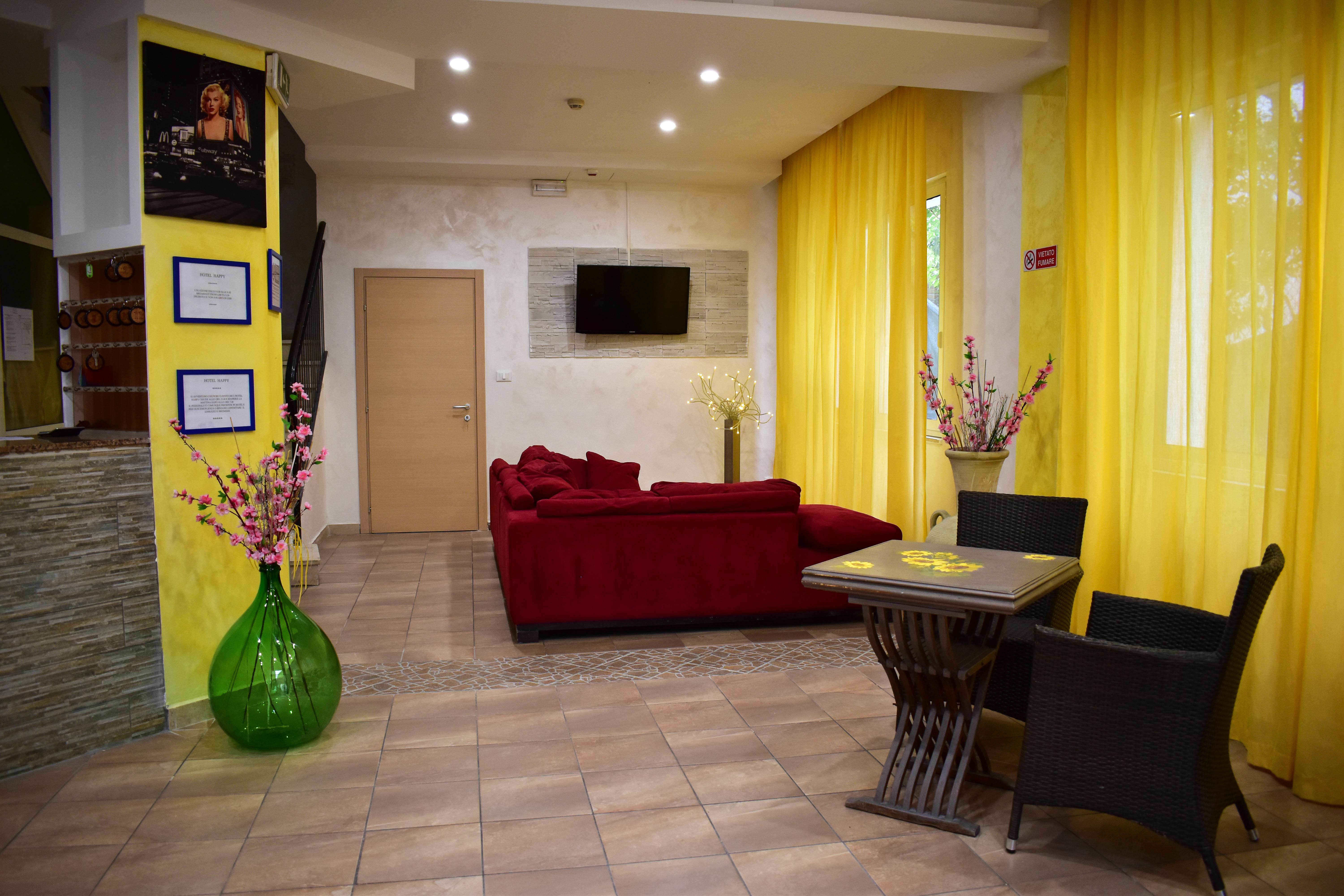 Hotel New Happy Rimini Bagian luar foto