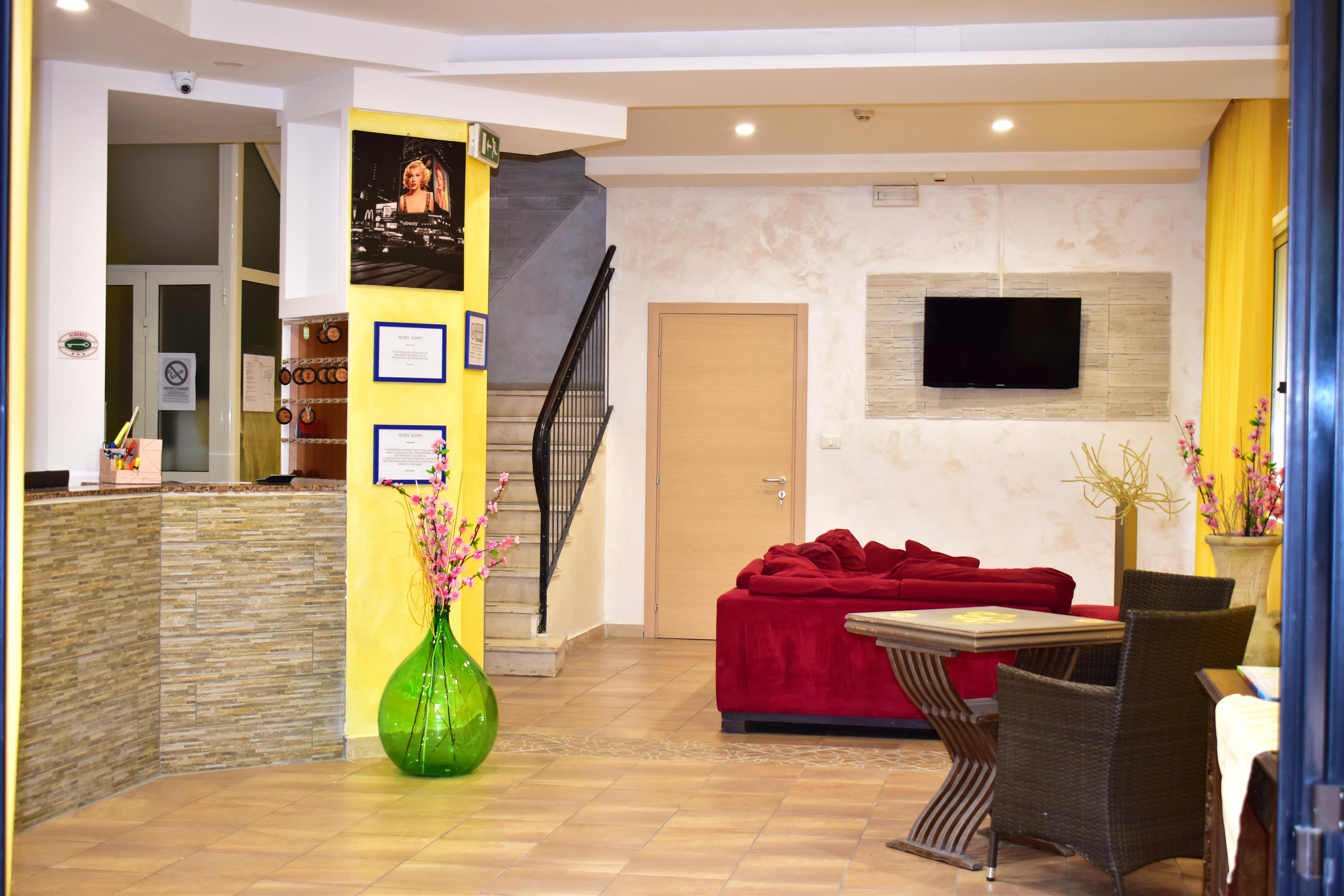 Hotel New Happy Rimini Bagian luar foto