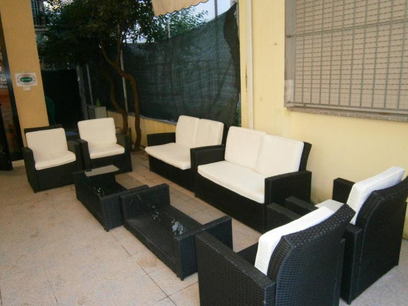 Hotel New Happy Rimini Bagian luar foto
