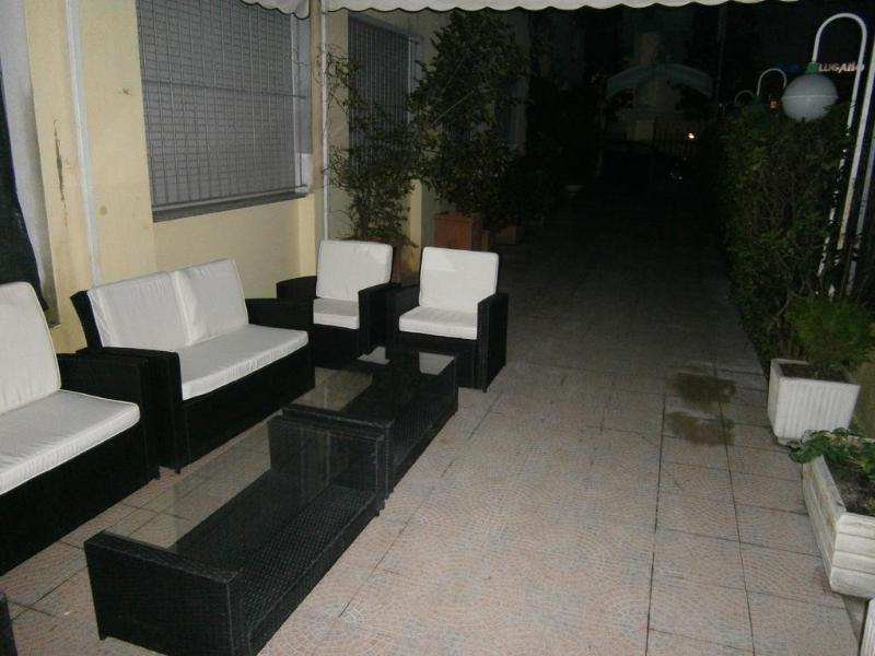 Hotel New Happy Rimini Bagian luar foto